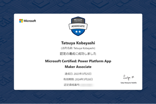  [資格取得してみました！]　Microsoftの認定試験 PL-100取得体験記 